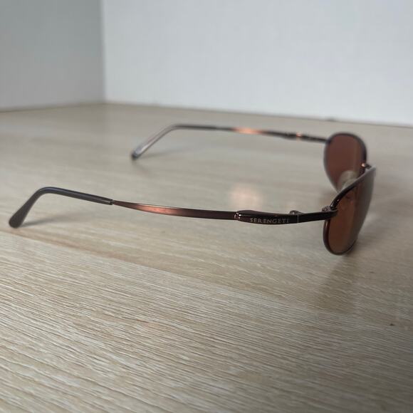 Serengeti 6896 Tintoretto Sunglasses RARE! Bronze Polarized Photochromic Japan - Picture 4 of 12